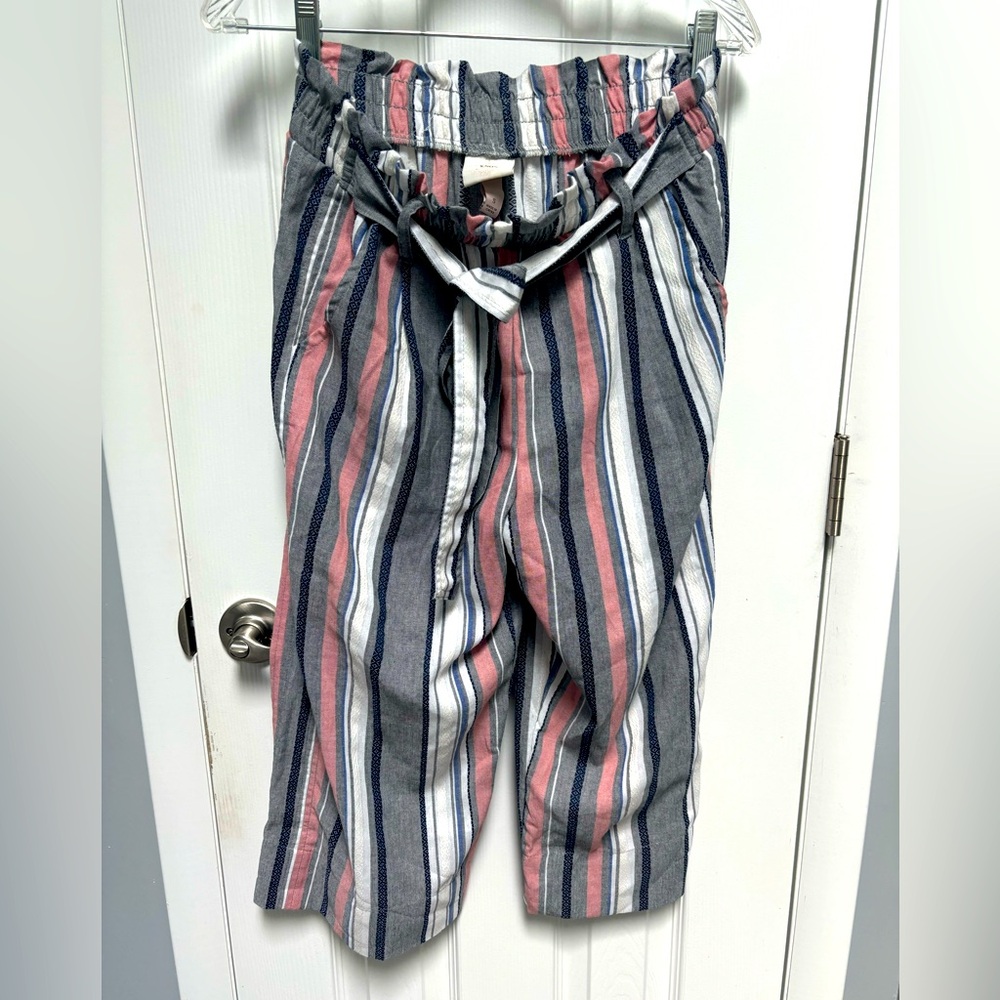Wide leg crop pants size small